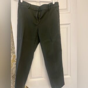 LOFT Riviera Slim pant olive green size 8